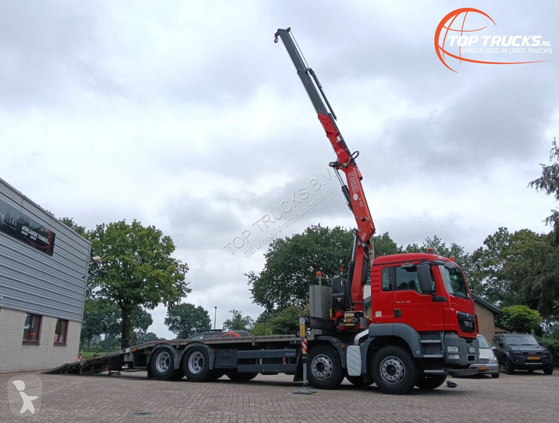 شاحنة MAN 35.360 8x2 - Fassi 16TM Crane,...