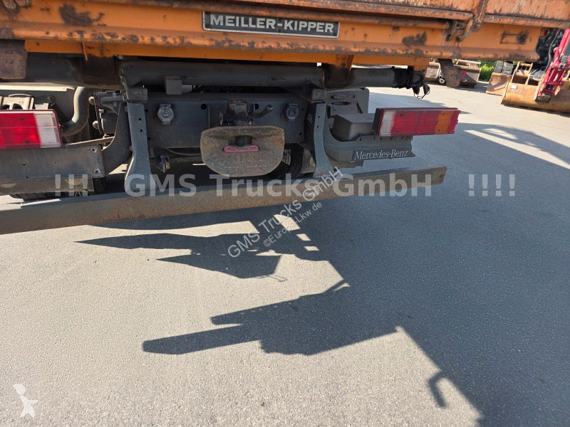 Camion Mercedes 1218 / Kipper+Kran / load...