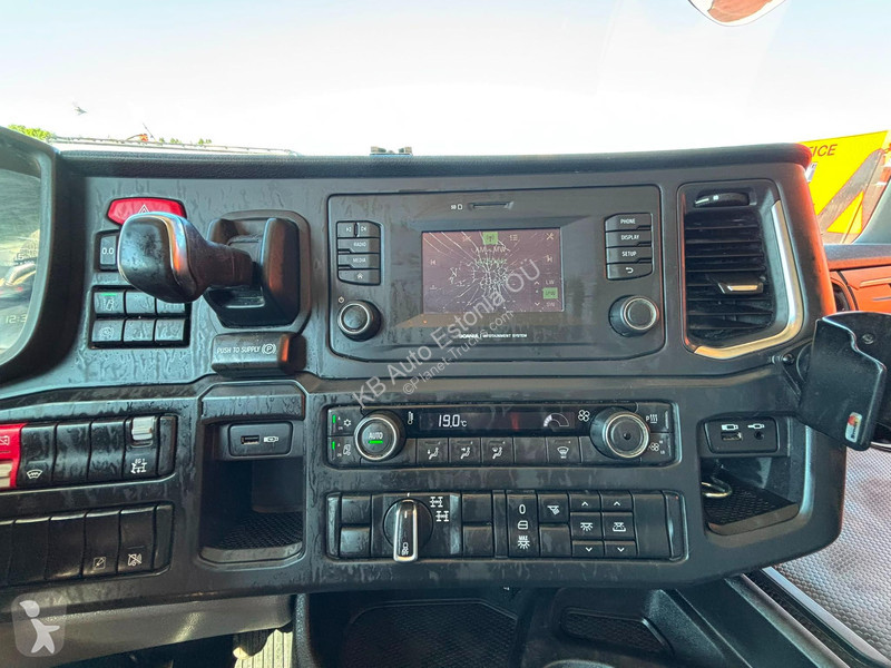Vrachtwagen Scania R 580 8x4 RETARDER / BOX...