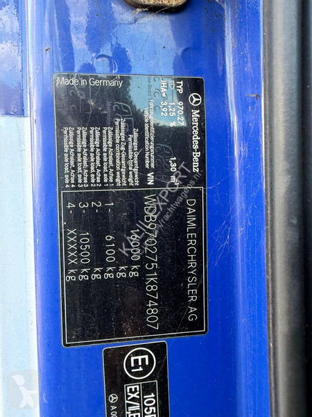 Camión Mercedes 1628 Fuel Tank Truck 11.000...
