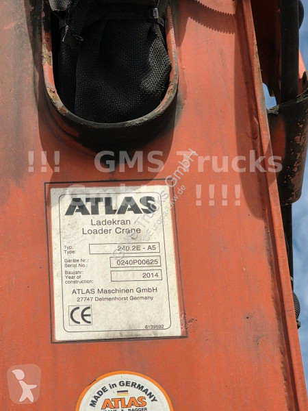 Camión Volvo 500 / 6X4 / EEV / 18m Atlas Kran