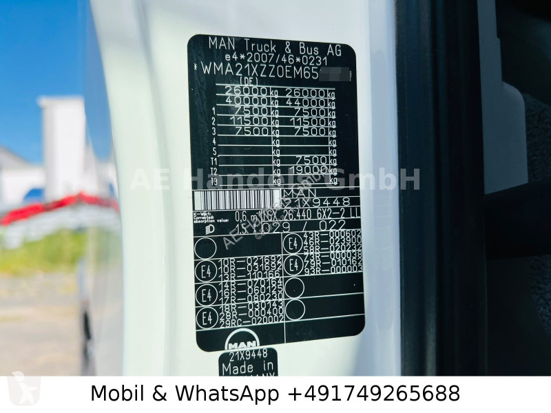 Kamion MAN TGX XLX LL Meiller *Retarder/Lenk+Lift