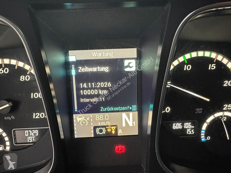 Camión Mercedes 2551 Komplettzug + WEB-Anhänger...