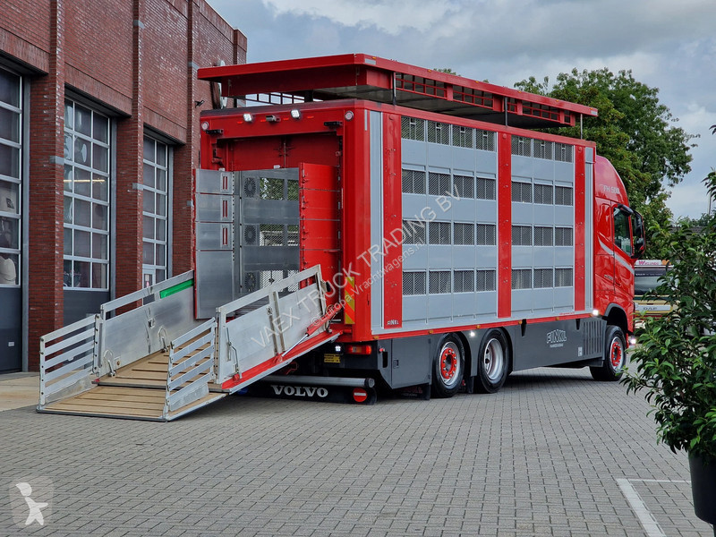 Teherautó Volvo 13500 6x2 - Livestock 4 deck...
