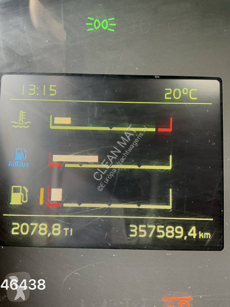 Volvo 460 8x4 Euro 6 HMF 19 Tonmeter Z-kraan truck