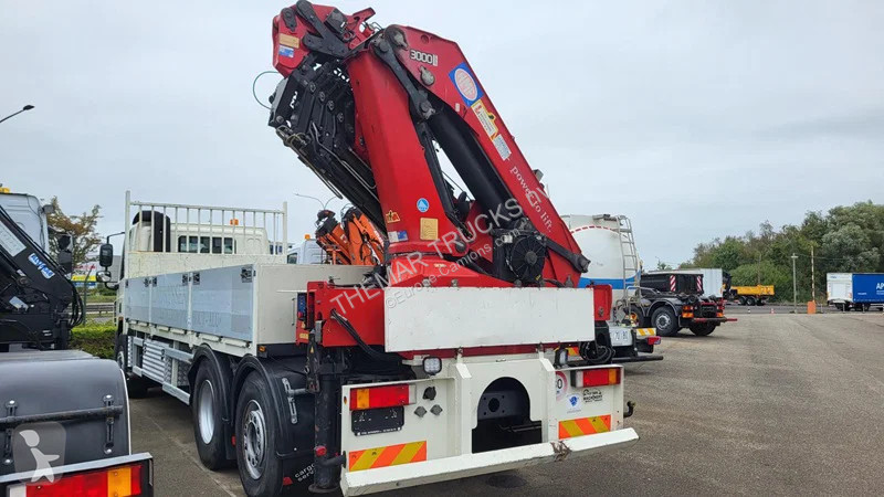 Camion DAF 75310 +HMF 3000 Powerlift crane 30T...