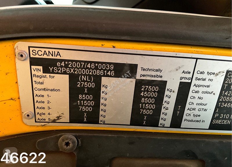 Camion Scania 310 Chassis cabine Retarder with...