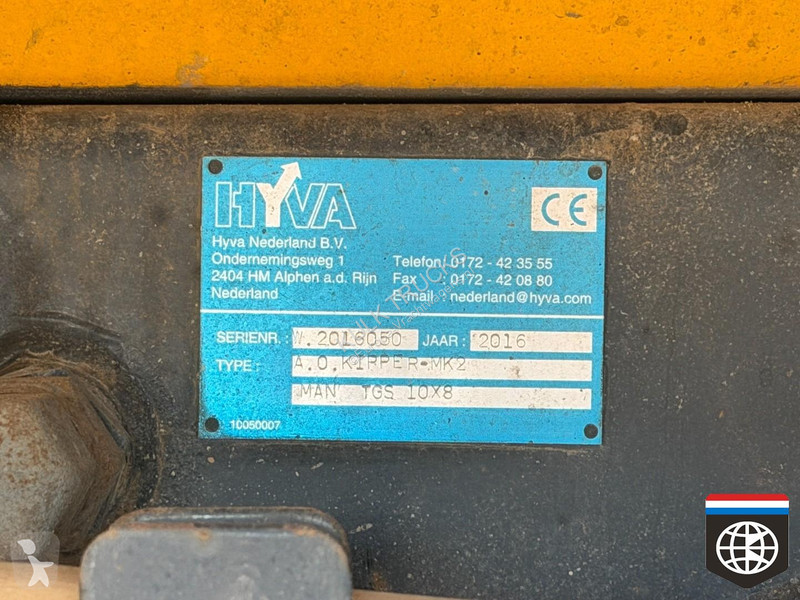 شاحنة MAN 49 480 - 10x8 HYVA Tipper -...