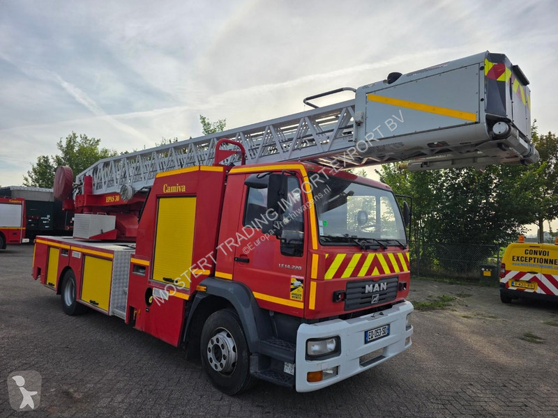MAN 14.220 4x2 aerial ladder truck 30 Meters...