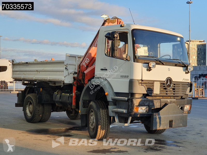 Kamion Mercedes 1823 4X4 Ferrari 710 A4 Crane...