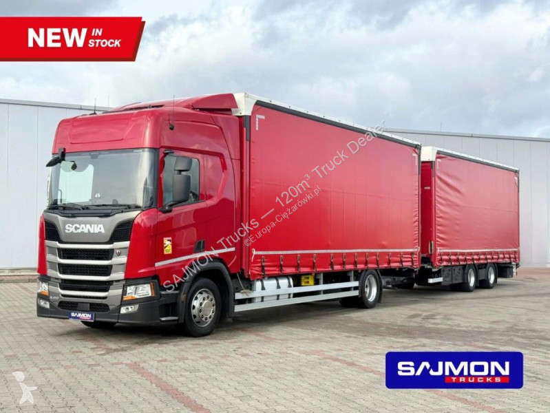 Camião Scania R410 / ZESTAW TANDEM 120 M3 /...