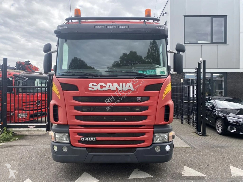 Kamion Scania 480 8X4 + EFFER 1250 6S + REMOTE...