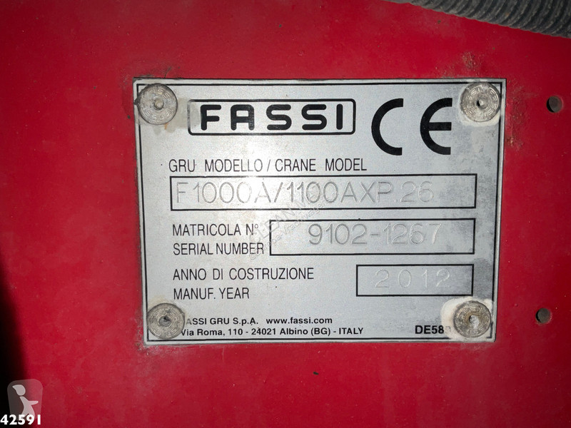 Camion Volvo FM 540 8x2 Fassi 110 Tonmeter...