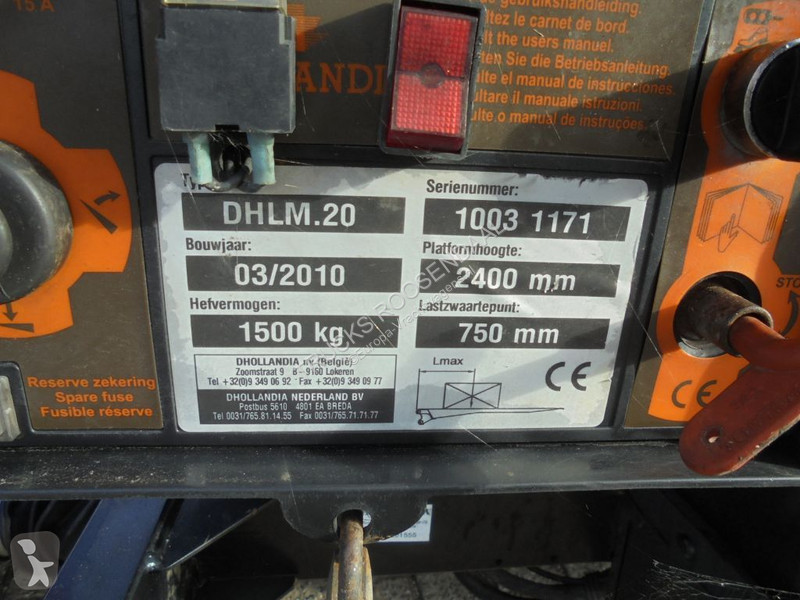 Kamion Iveco 40C17 + Euro 5 + Dhollandia Lift +...