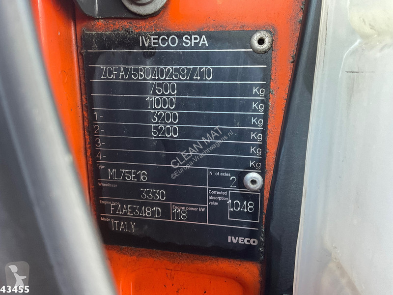 Camion Iveco ML75E16 Autotransporter met...