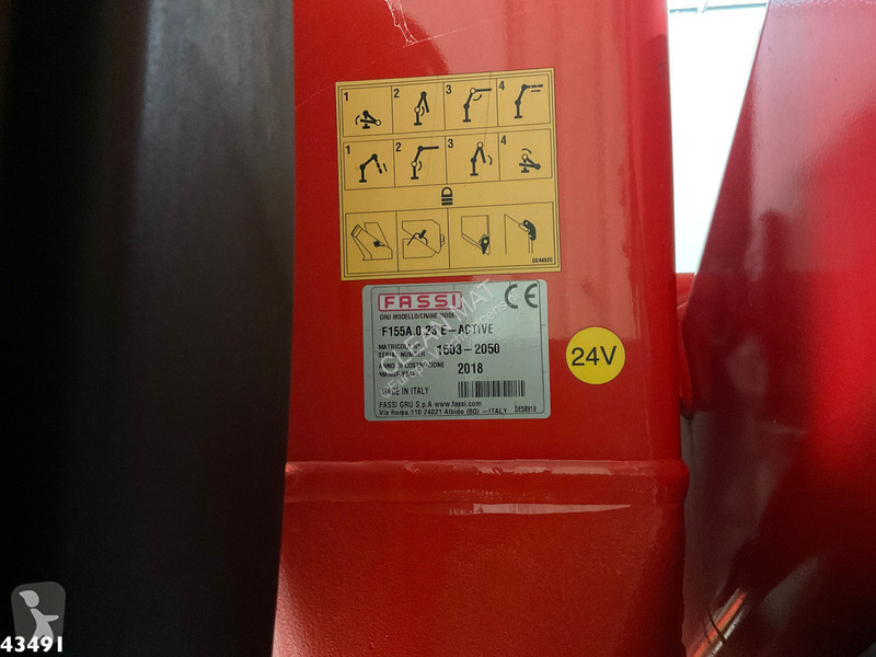 Camion DAF FT  370 Euro 6 Fassi 15 Tonmeter...