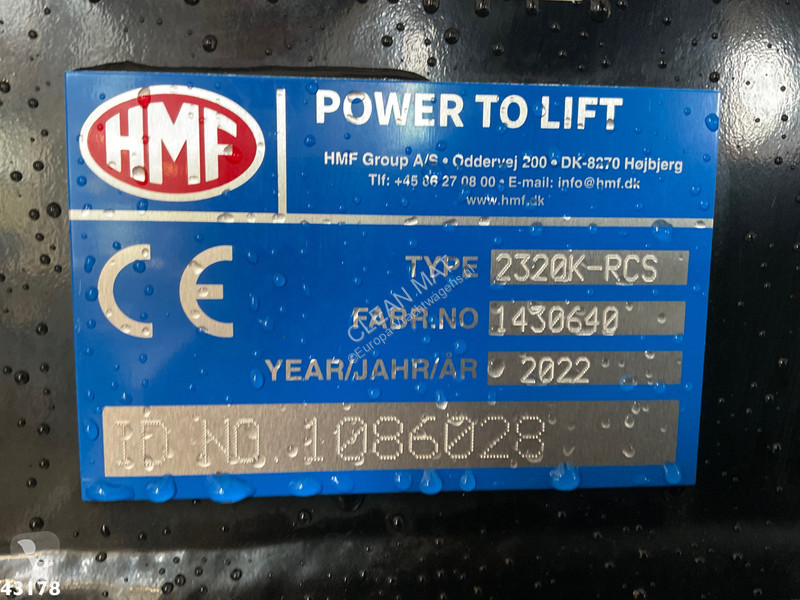 Camion Mercedes 2643 Euro 6 HMF 23 Tonmeter...