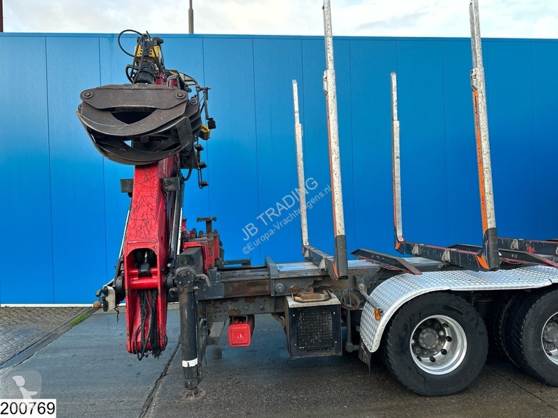 Camion DAF 530 6x4, Wood transport, Retarder,...
