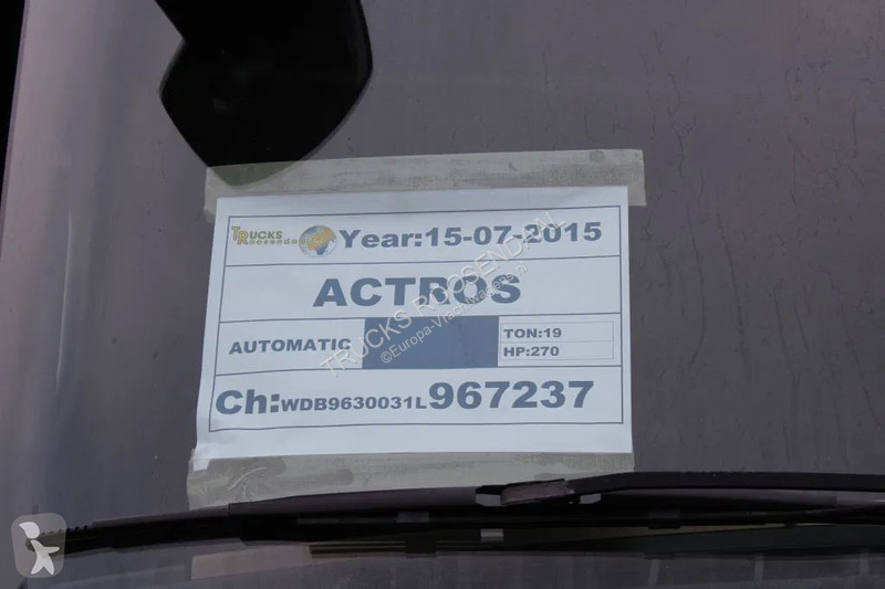Kamion Mercedes 1927 + EURO 6 + LIFT