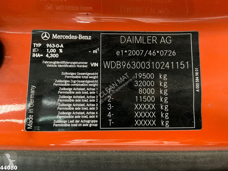 Kamion Mercedes 2024 Euro 6 Hyvalift 14 Ton...