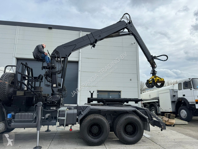 Camion Steyr 1491.310 6x6 Loglift 190 + dolly +...