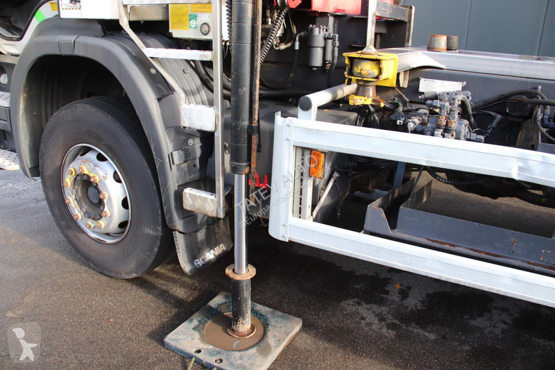 Camion Scania P320 EURO 6 HMF 635 KRAANWAEN...