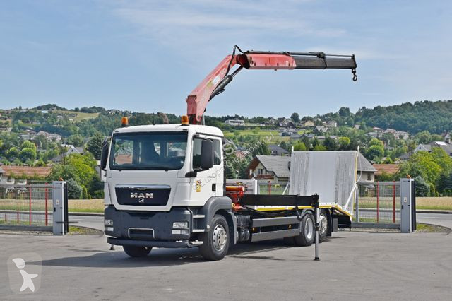 Kamion MAN TGS * FASSI F170A.22 + FUNK* TOPZUSTAND