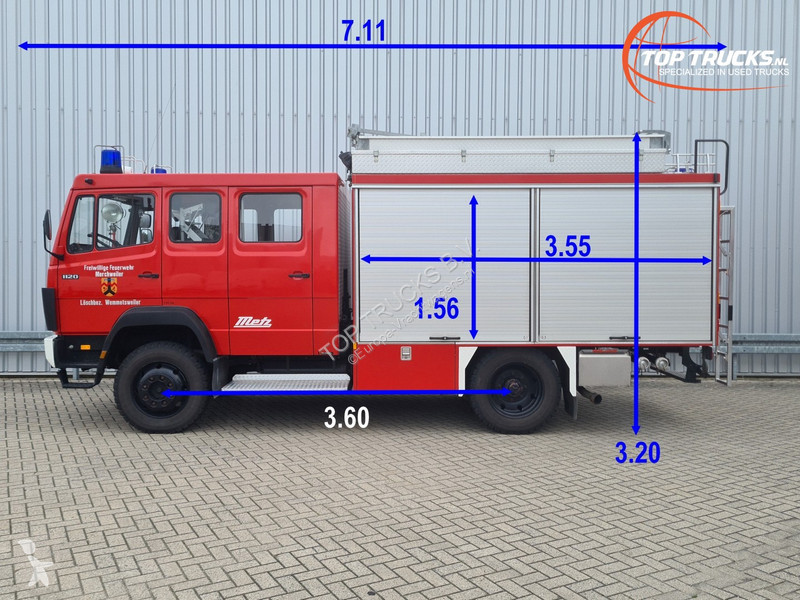 Kamion Mercedes 4x4 - 1.200 ltr...