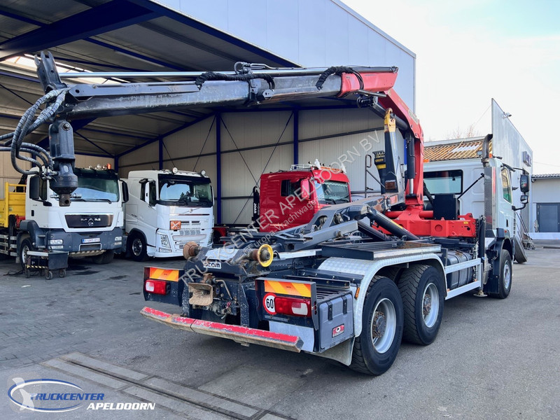 Kamion DAF 85410 6x4 Steel springs, Palfinger...
