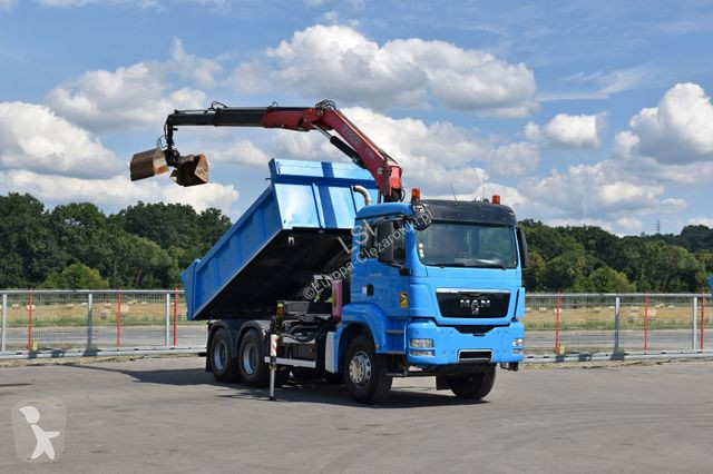 Camion MAN 26.400 Kipper 4,60m*PK F130A.22 +...