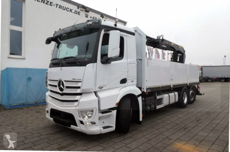 Camion Mercedes Antos 2543 L 6x2 Pritsche Heckkran