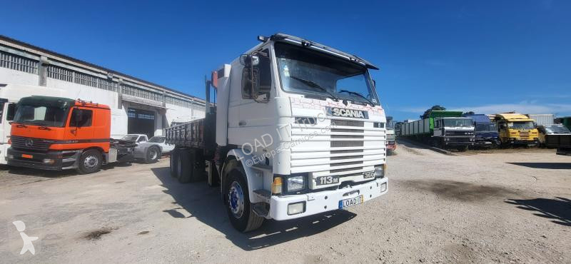 Camion Scania M 360 with HIAB Crane