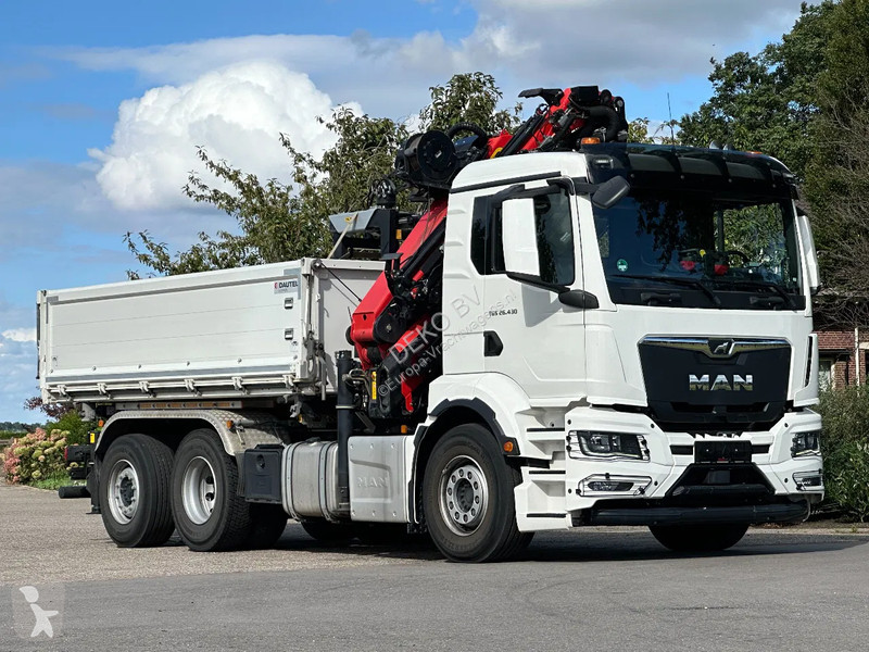 Camion MAN 26.430 2022!EURO6!! 6x2!! PALFINGER...