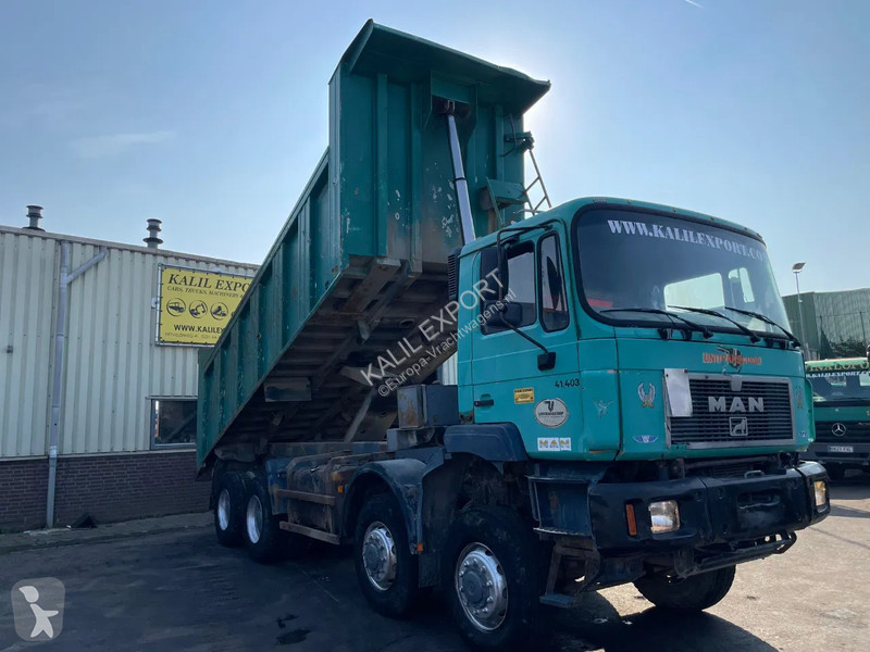 Camión MAN Kipper 8x6 Big Axle's Full Spring...