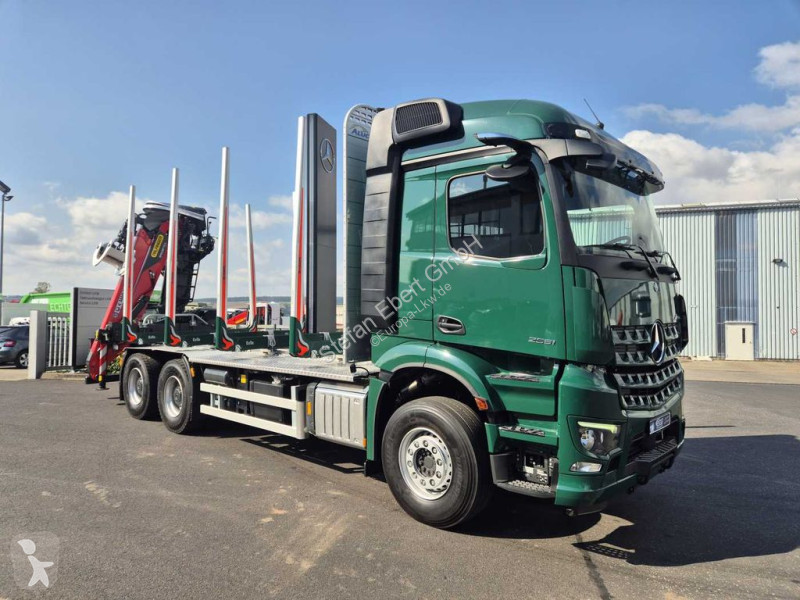 Camión Mercedes 2651 L 6x4 Kran Epsilon TZ...
