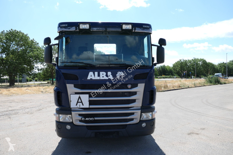 Camion Scania G 400 B6X2 Meiller, Lenkachse