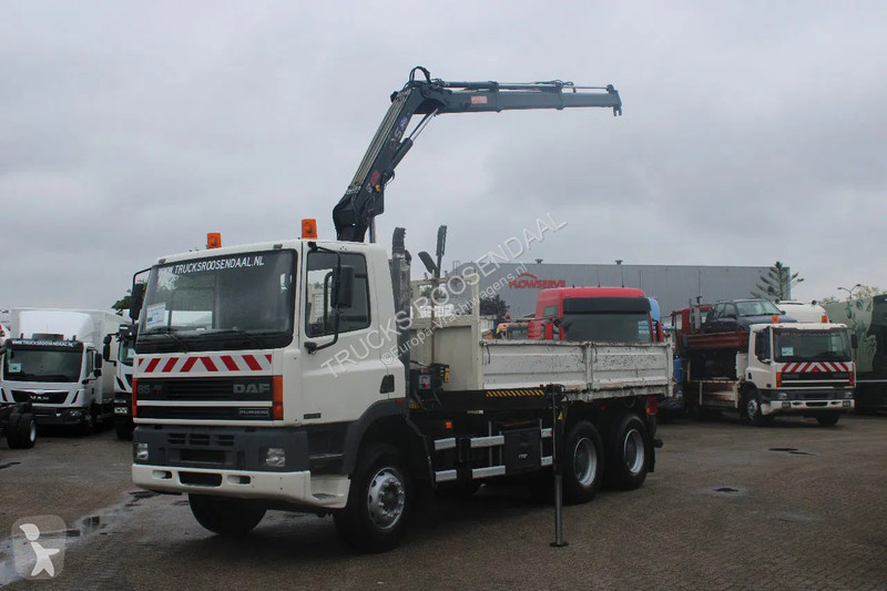 Kamion DAF Kipper 6x4 + SPRING + EURO 1 + no...