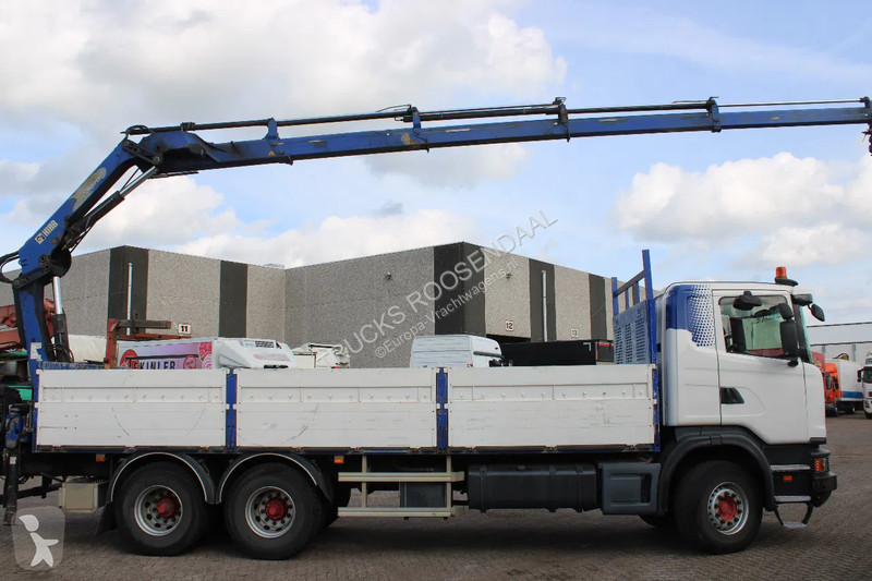 Kamion Scania 440 hiab 166-4 hipro + 6x4 +...