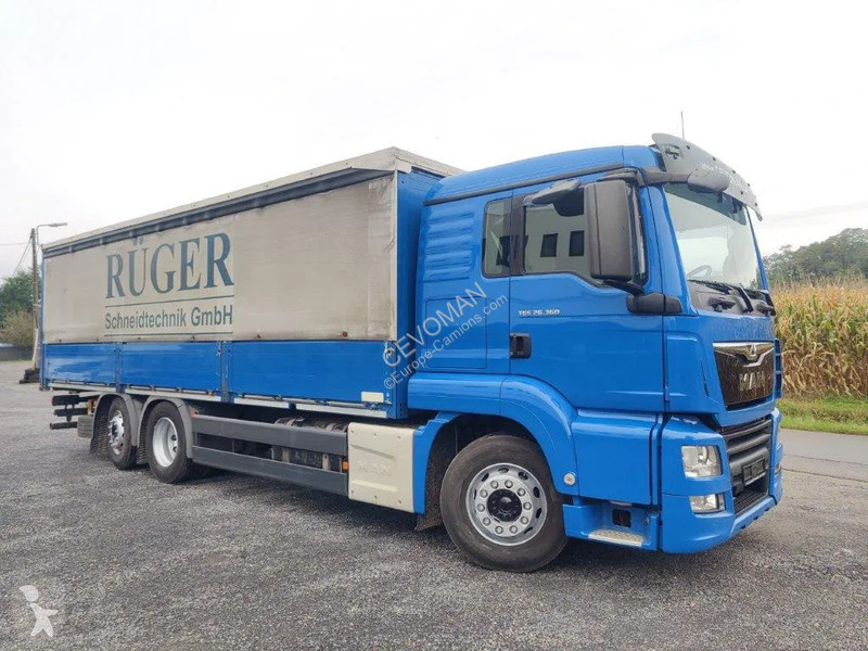 Lastbil MAN TGS Schuifzeil Euro6