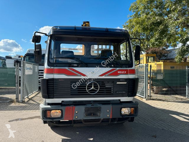 Kamion Mercedes Pritsche mit Kran COPMA 1130/3 5t