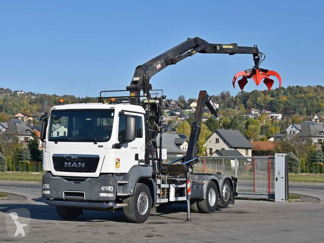 Kamion MAN TGS Abrollkipper* KESLA 2114 Z * TOP