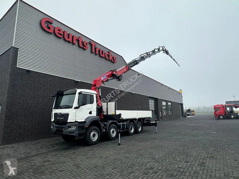 Kamion MAN 35.470 8X4 HMF 4020-K6 + FJ 600 K4...