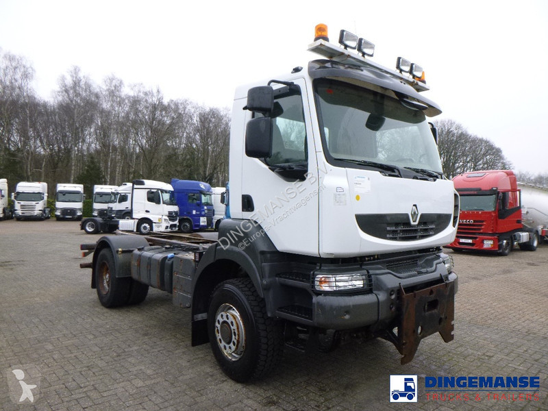 Camion Renault 380 DXI 4x4 Euro 5 chassis + PTO