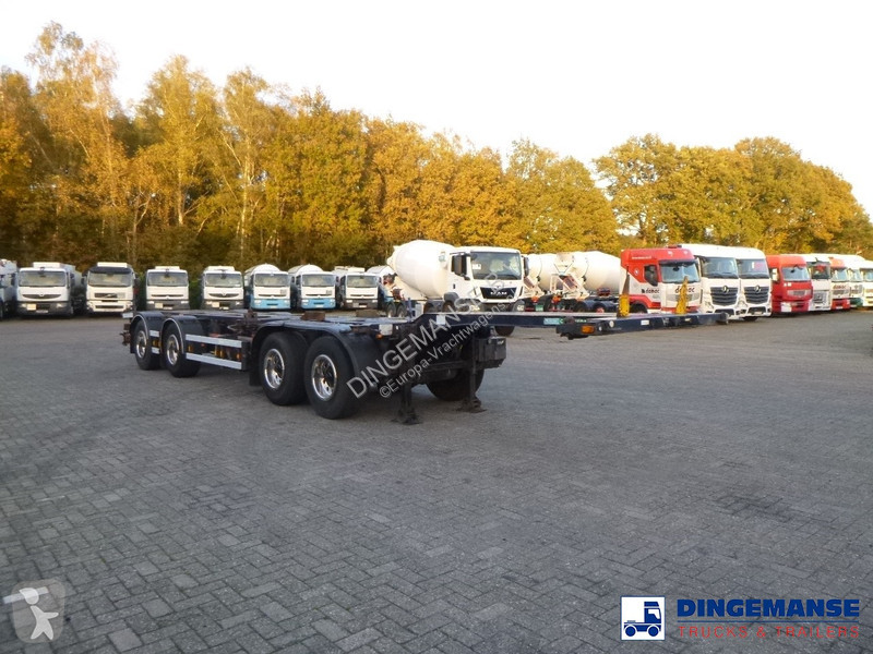 Kamion  4-axle container combi trailer (2 + 2...