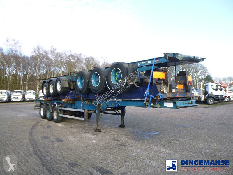 Kamion  Stack - 3 x container trailer...