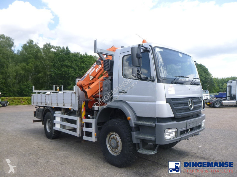 Kamion Mercedes 1829 4x4 RHD + Atlas 85.2 A5L