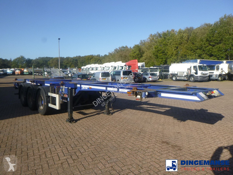 Kamion 3-axle container trailer 20-30-40-45 ft