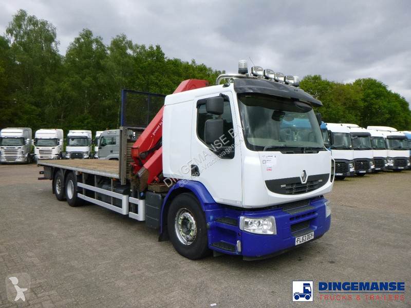 Kamion Renault 380 dxi 6x2 RHD + HMF 2620-K4