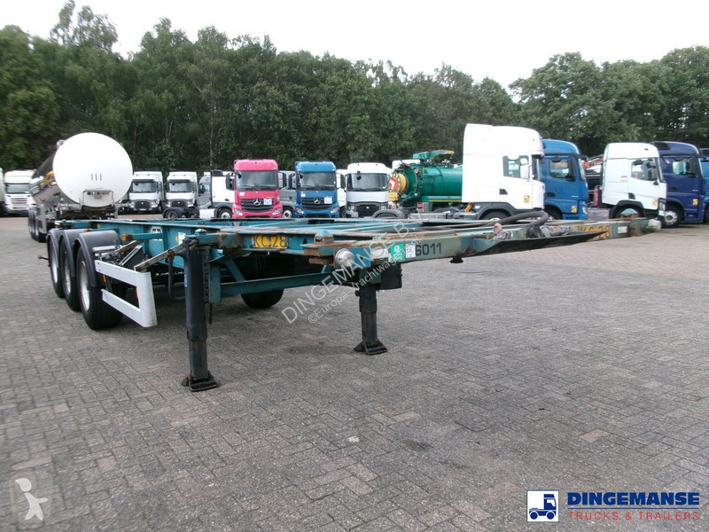 Kamion Van Hool 3-axle container chassis 20,30 ft.