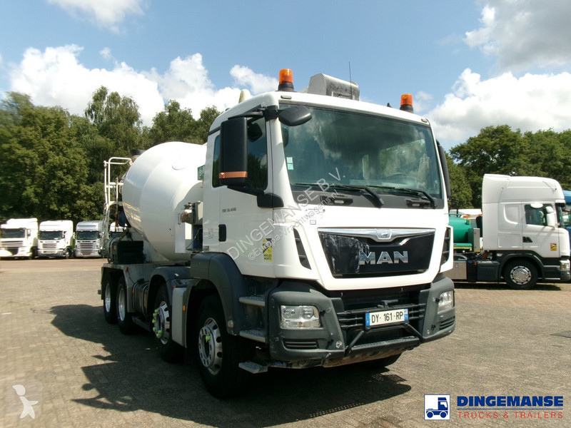 Lastbil MAN 32.360 8X4 Euro 6 Imer belt mixer 9 m3